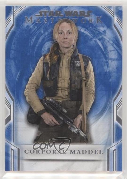 2018 Topps Star Wars capolavoro caporale blu Maddel #62 0e3