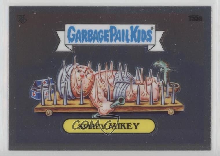 2021 Topps Chrome Spazzatura Secchio Bambini Originale Serie 4 Spikey Mikey #155a d8k