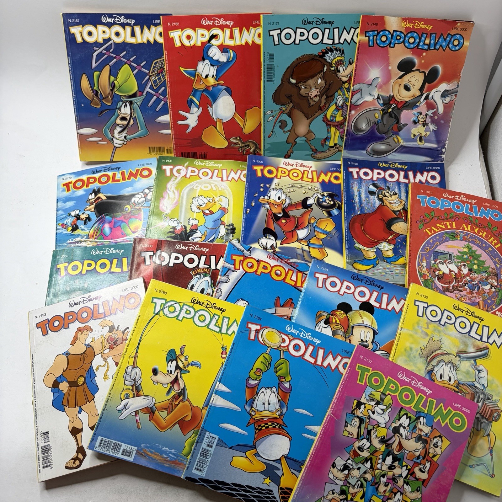 lotto 27 riviste Topolino Walt Disney