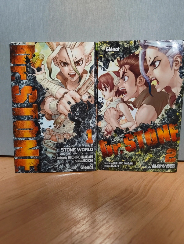 Manga - Dr. Stone - tome 1 & 2