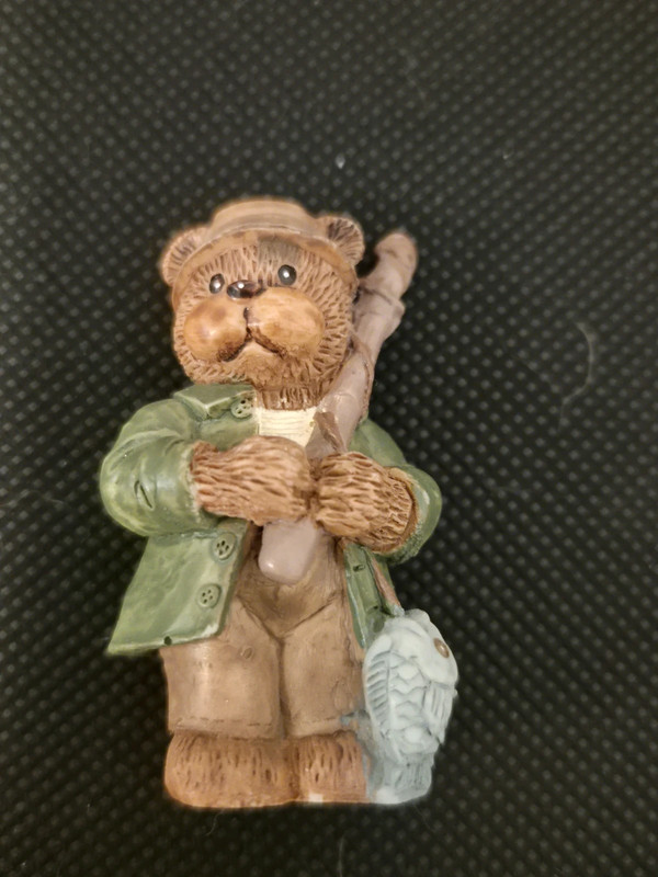 Vintage Resin Bär, Collectible