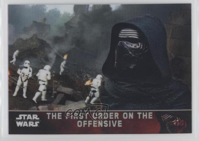 2016 Star Wars: Il Risveglio della Forza Rifrattore Cromato Primo Ordine Offensivo 2k3