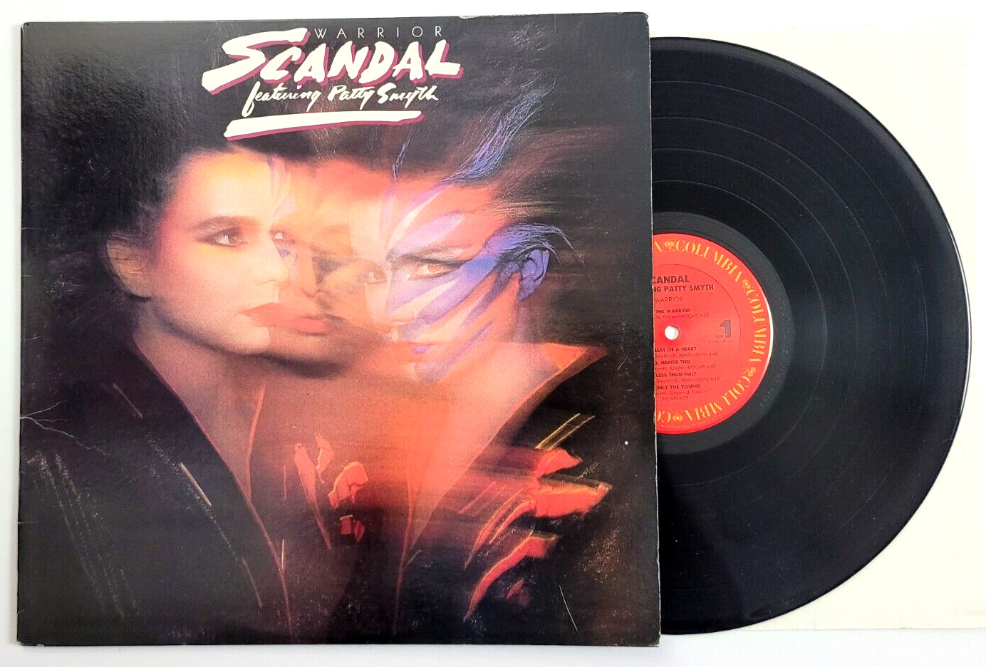 SCANDAL FT PATTY SMYTH - WARRIOR  - ROCK LP