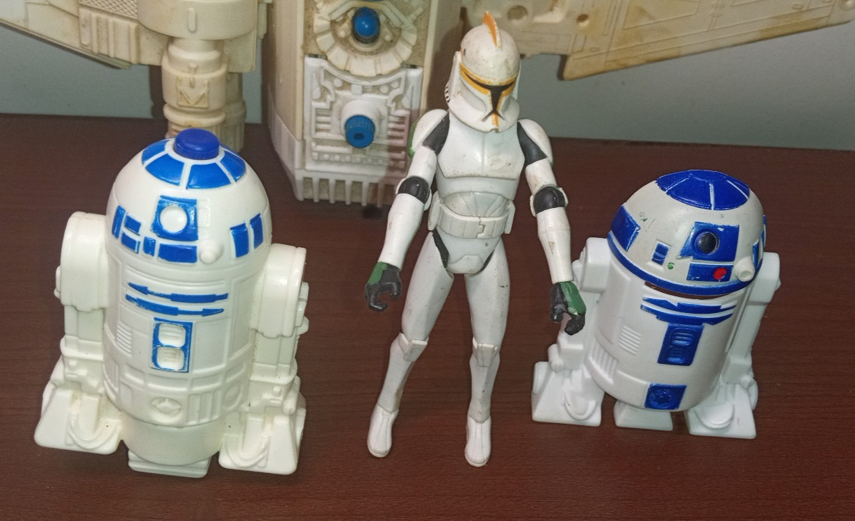 Star Wars Action Figure Clone Pilot Oddball The Clone Wars 2008 Sciolto