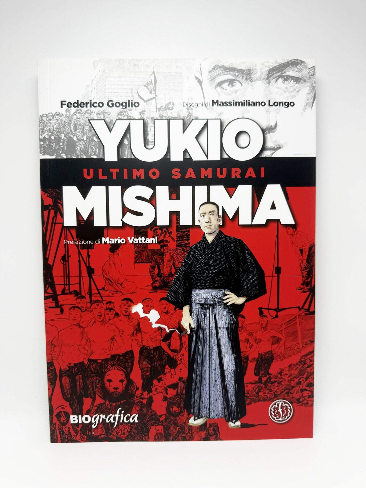 Yukio Mishima Ultimo samurai Fumetto Graphic Novel Federico Goglio Biografica Nu