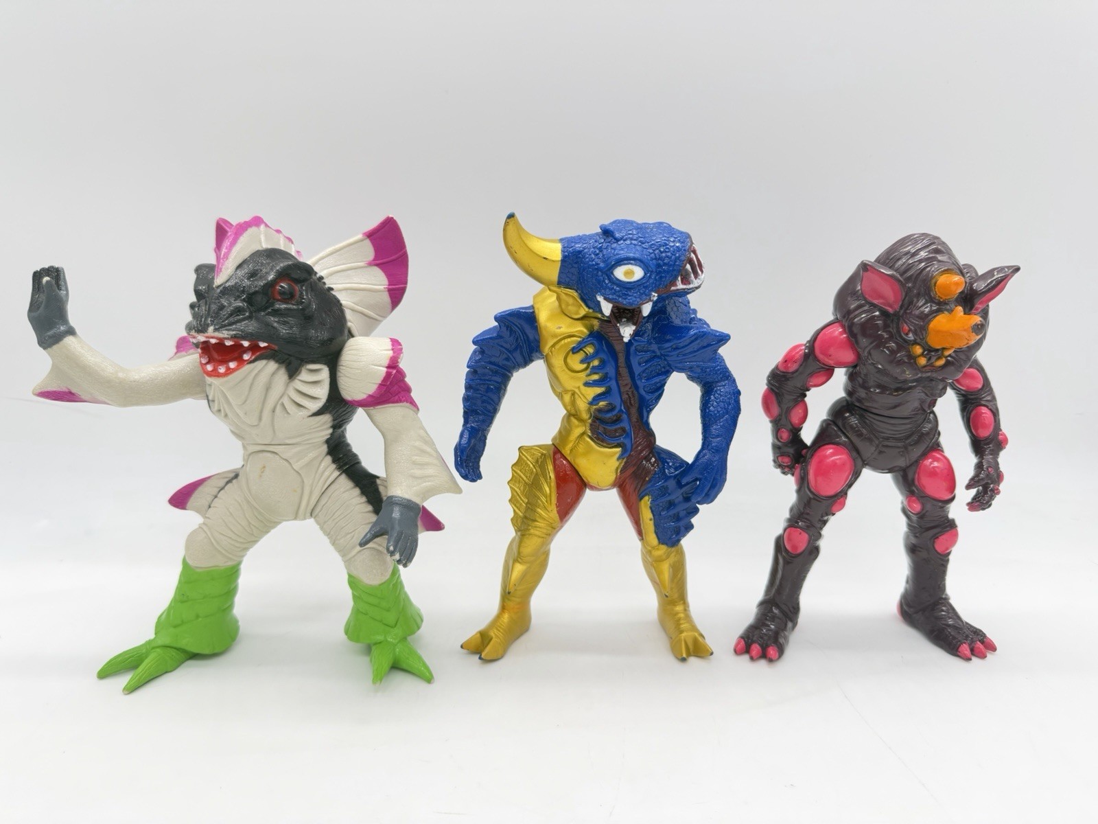 1993 Bandai Mighty Morphin Power Rangers 8" PIRANTISHEAD Goo Fish Rhino Blaster