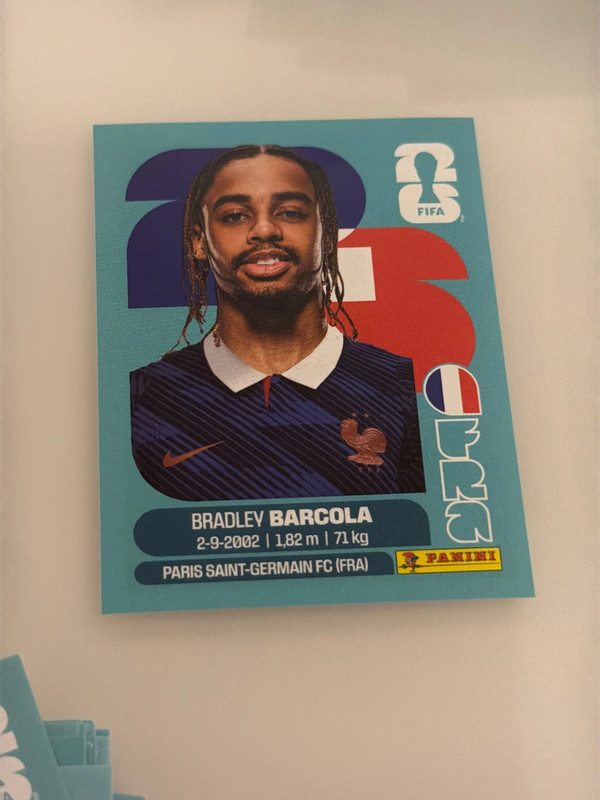 Panini WM 2026 Barcola FRA16