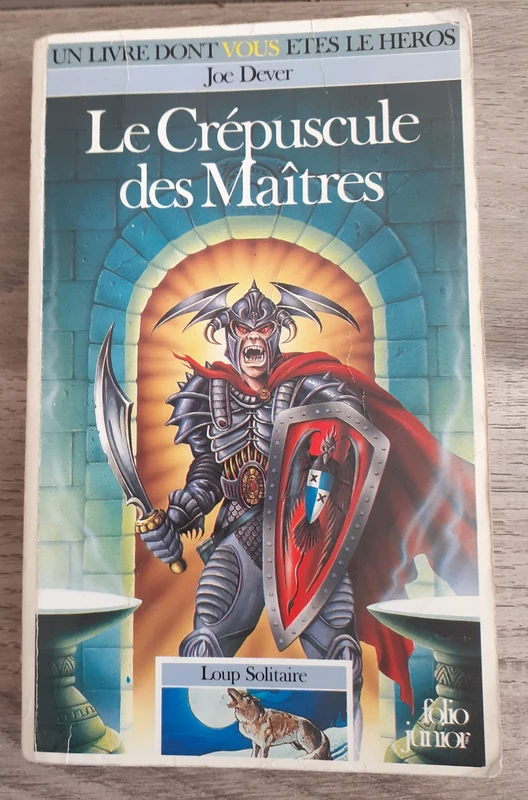 Livre Dont Vous Êtes Le Héros Le Crépuscule des Maîtres Loup Solitaire 12