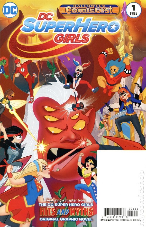 DC Super Hero Girls 2016 Halloween ComicFest #1 NM Stock Image