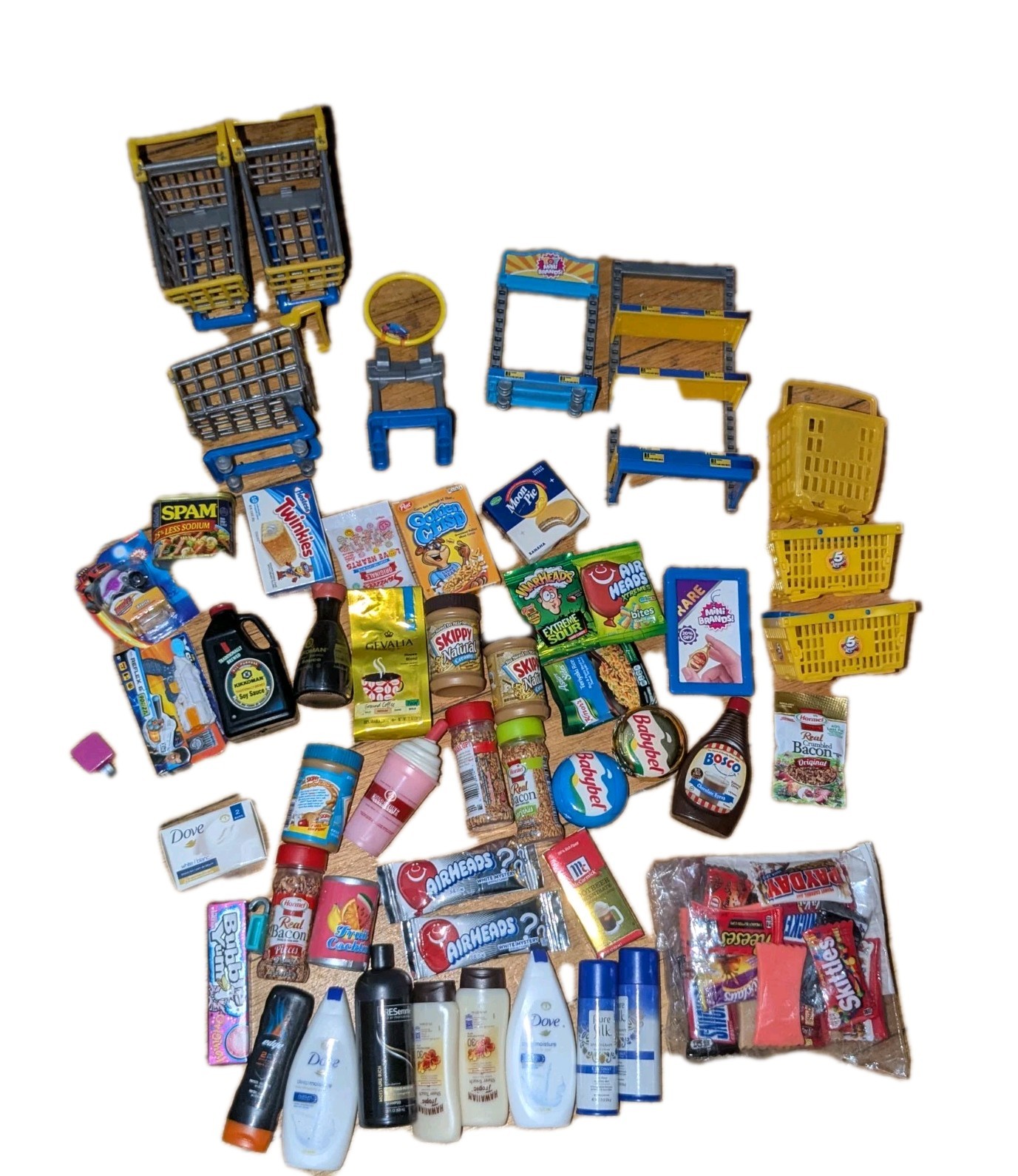 Zuru Mini Brand Toys Lotto Articoli Misti Mini Marche Grande Lotto Carrelli della Spesa Caramelle