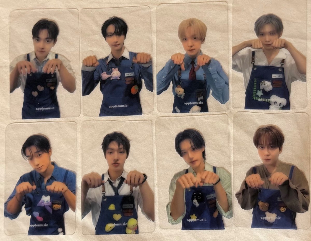 ATEEZ PVC PHOTOCARD GOLDEN HOUR : PART.5 14th Mini Album APPLEMUSIC LUCKY DRAW