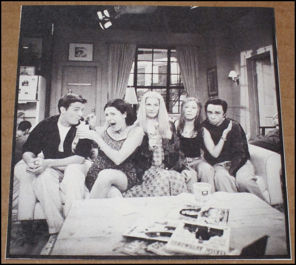 1997 Matthew Perry su SNL Ritaglio Rivista 4"x4,25" Amici Parodia RS