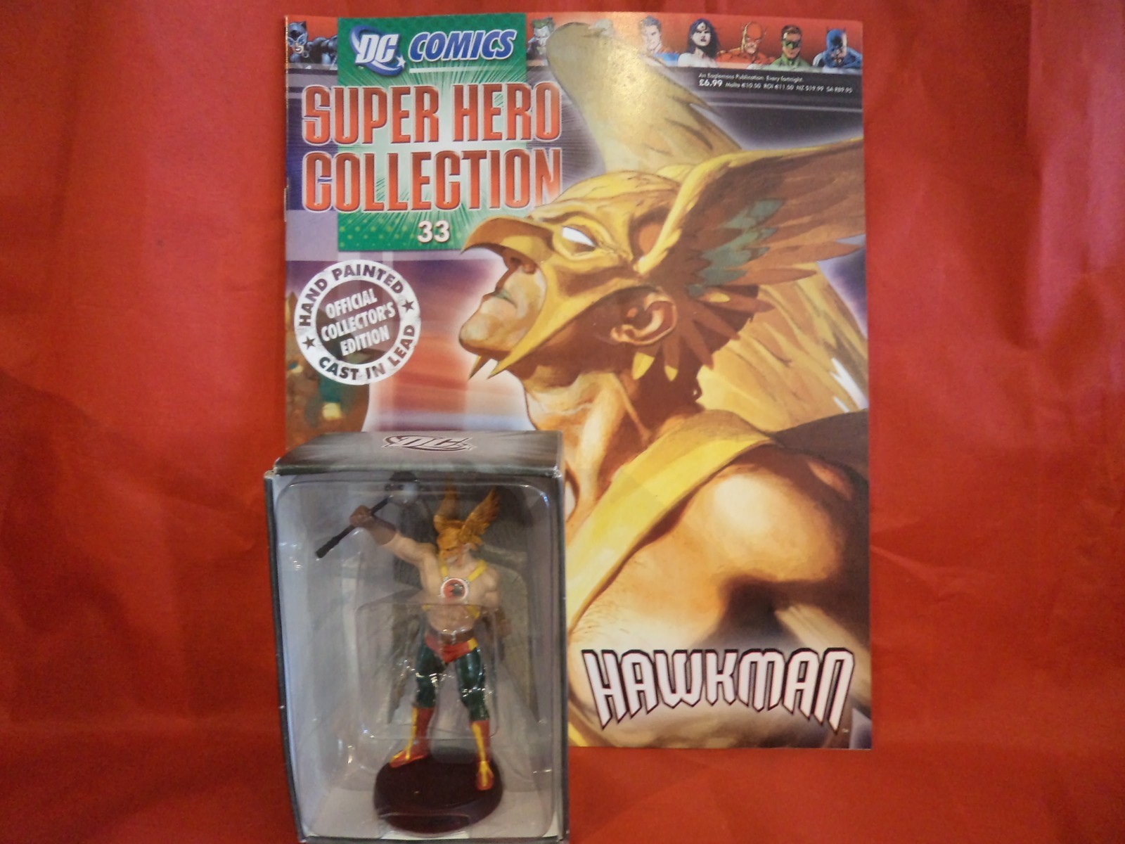 Eaglemoss DC Super Hero Collection EDIZIONE 33 HAWKMAN