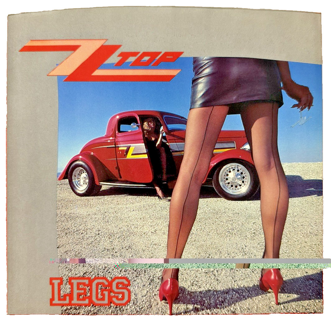 ZZ Top "Legs" "Bad Girl" 45 Jukebox 7" Warner Bros Picture Sleeve Only No record