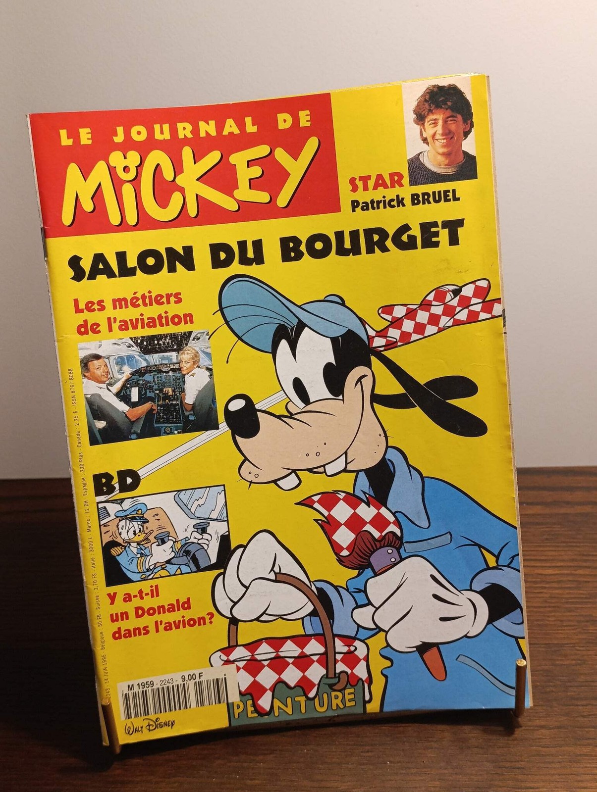 Le Journal de Mickey n°2243 – Salon du Bourget – Patrick Bruel