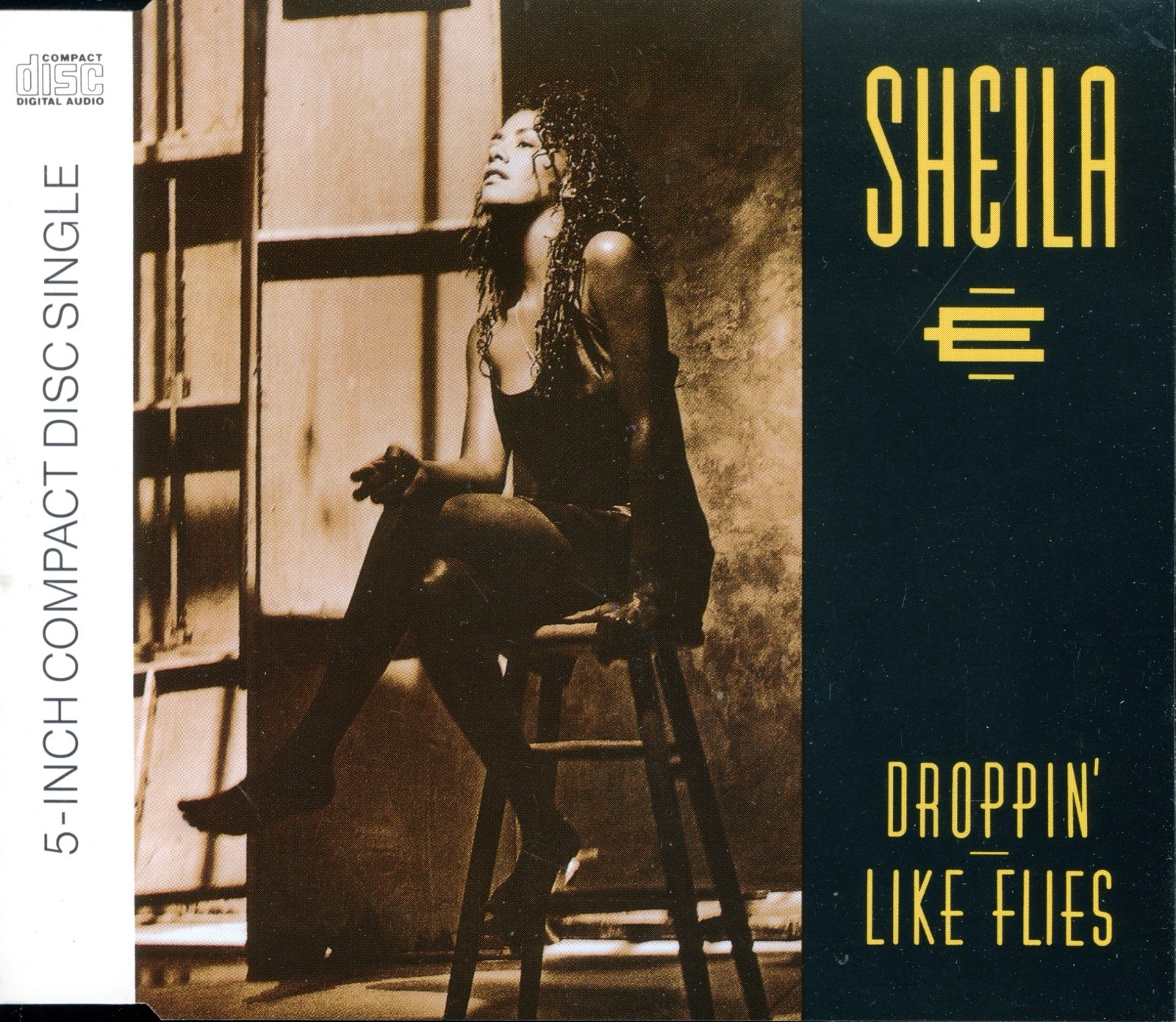 SHEILA E. - Droppin' Like Flies - UK 5" CD Single 1991 [MINT]