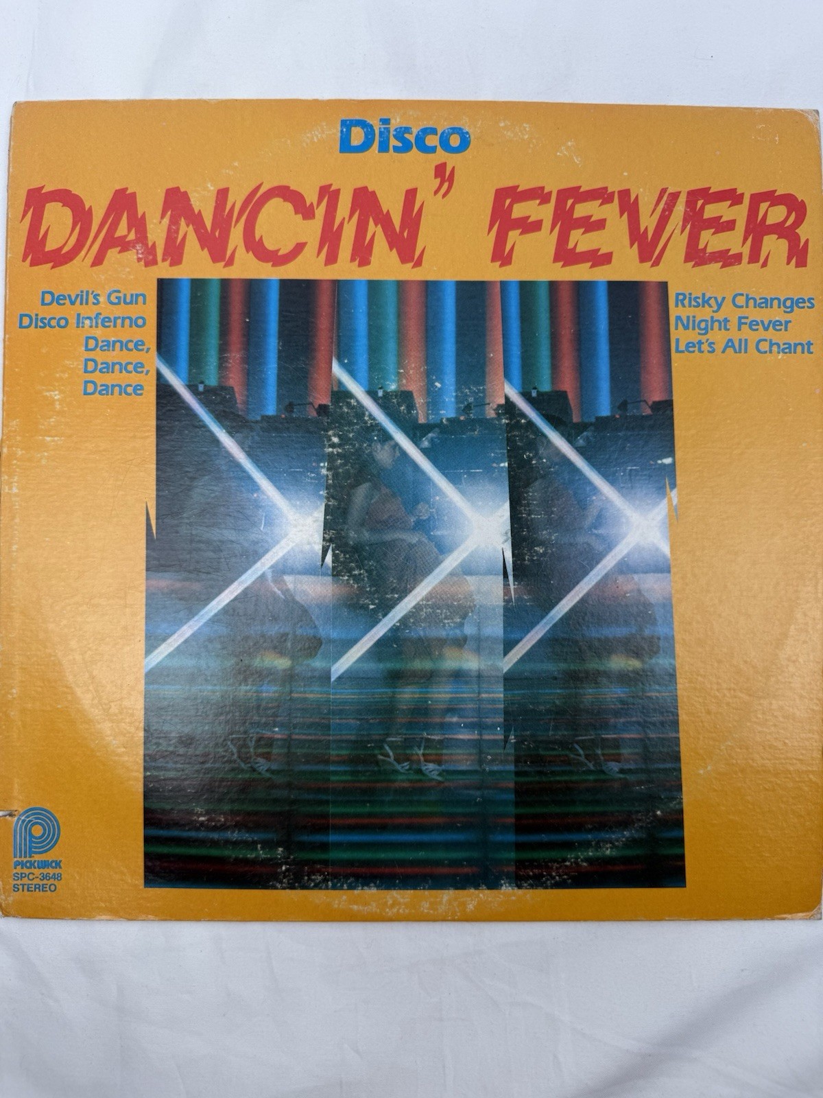Various Disco Dancin Fever Vinyl LP Pickwick SPC-3648 1978 Compilation #101