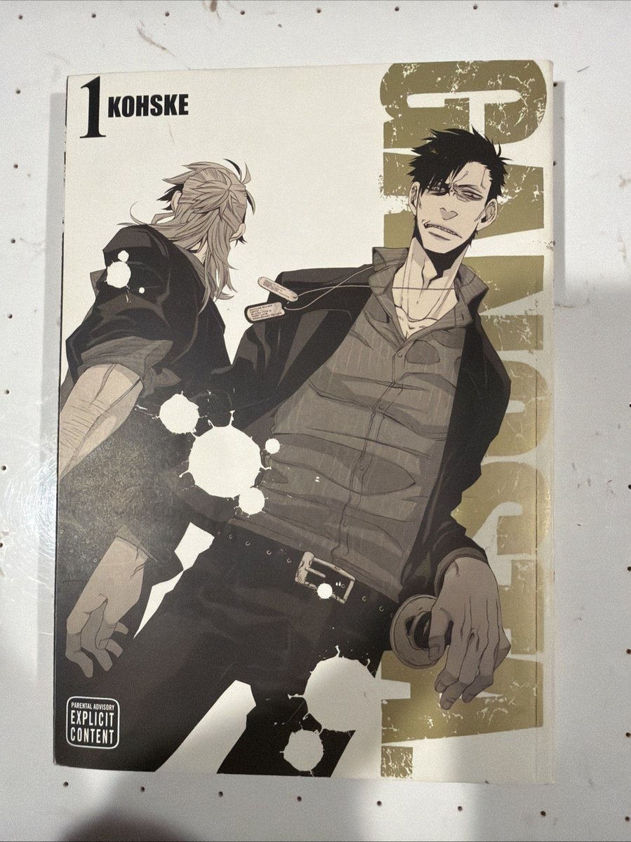 Gangsta Manga Volumi 1 2 3 4 5 di Kohske