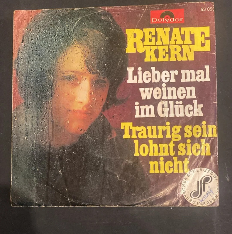 Single Renate Kern - Lieber mal weinen im Glück