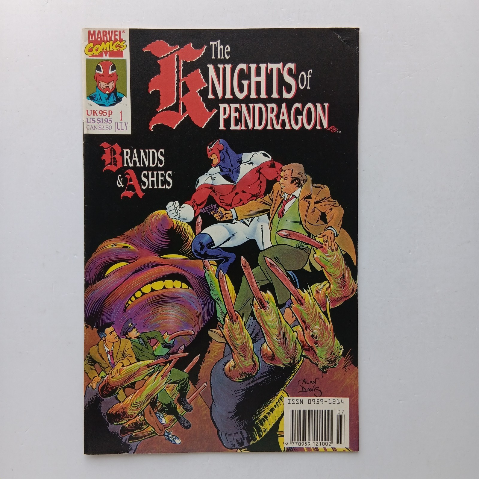 The Knights Of Pendragon #1 (1990) Marvel UK Z 1-2 FN