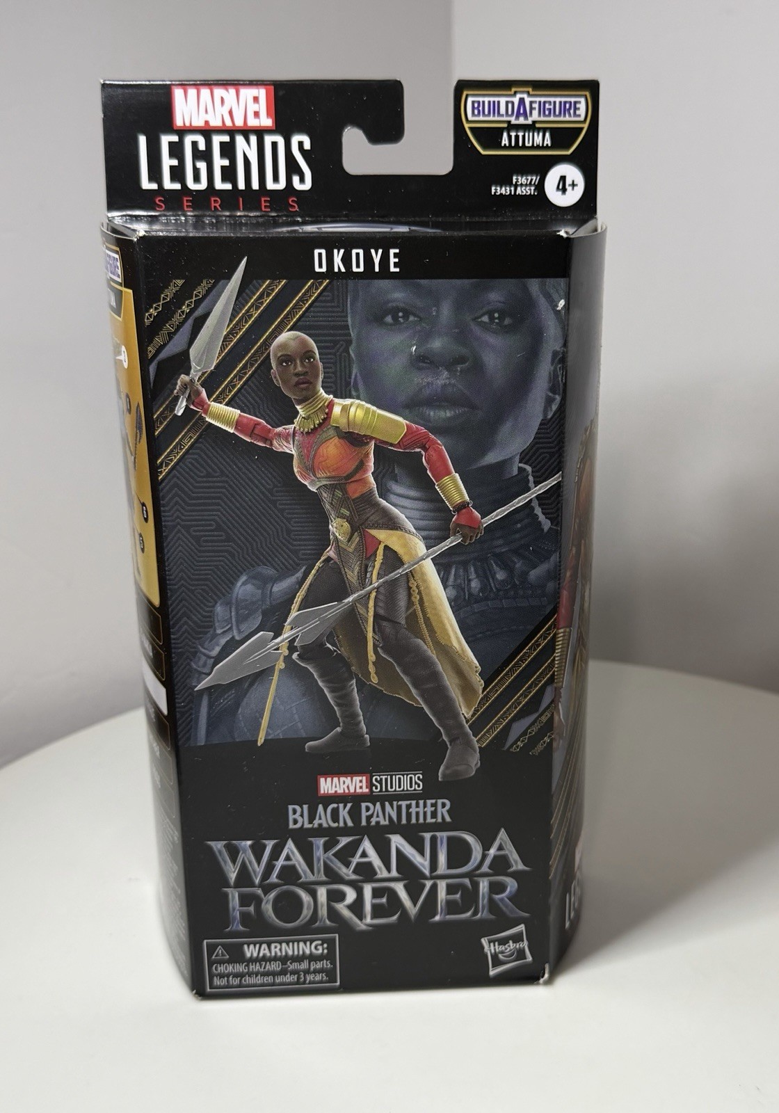 Marvel Legends Modellino Black Panther Wakanda Forever Series OKOYE 6” Nuovo