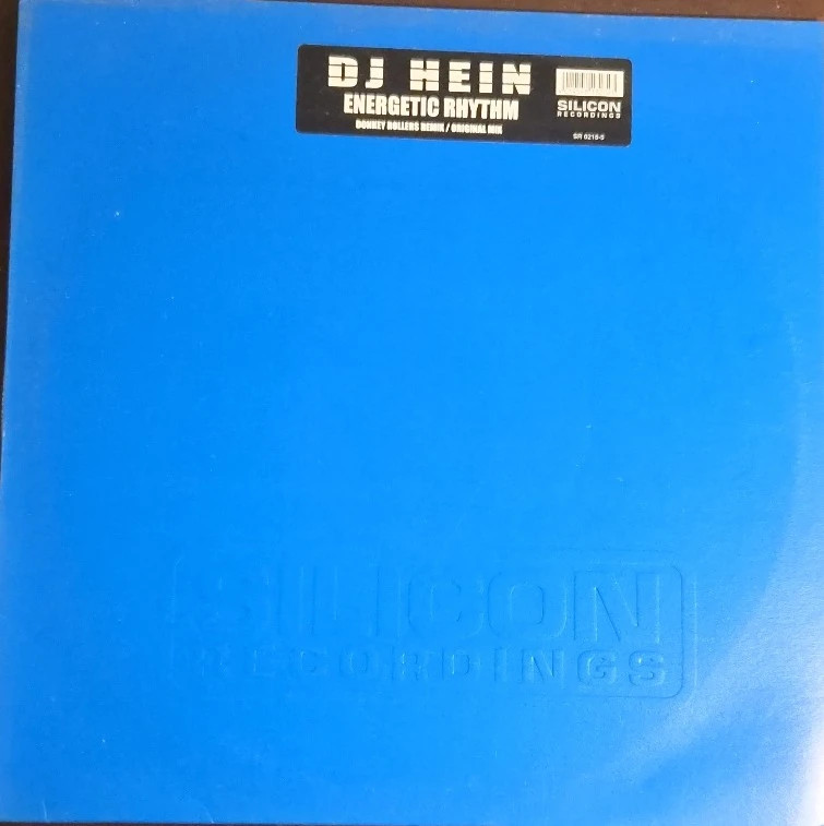 Maxi 12" Vinyle DJ Hein – Energetic Rhythm (Donkey Rollers Remix) 2002 Early Hardstyle Silicon
