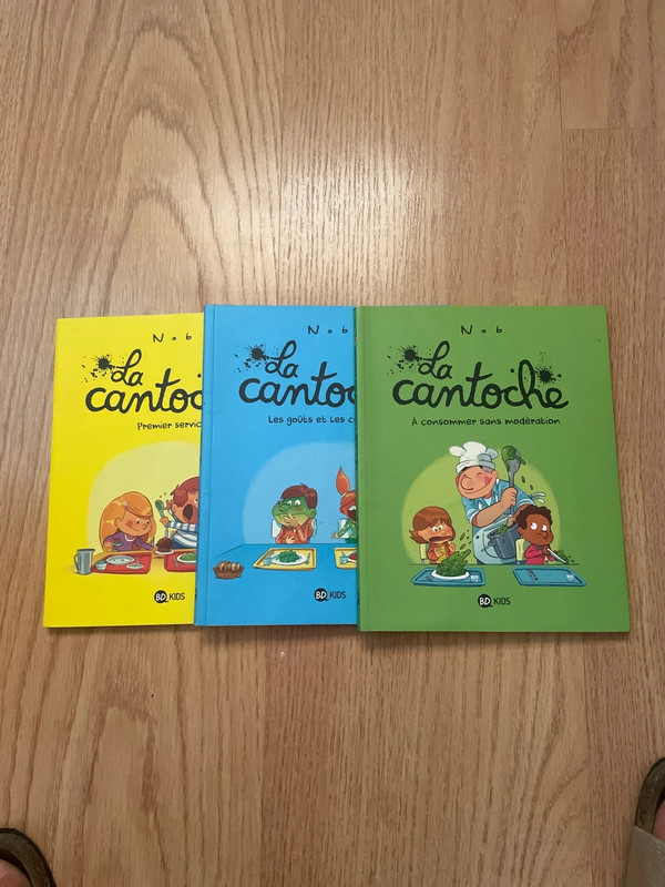 Lot de trois la cantoche