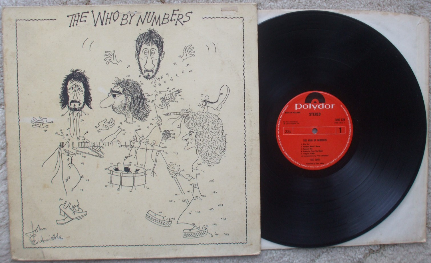 The Who - The Who By Numbers - EX- Vinyl LP - Holland Issue - LOW BUY IT NOW
