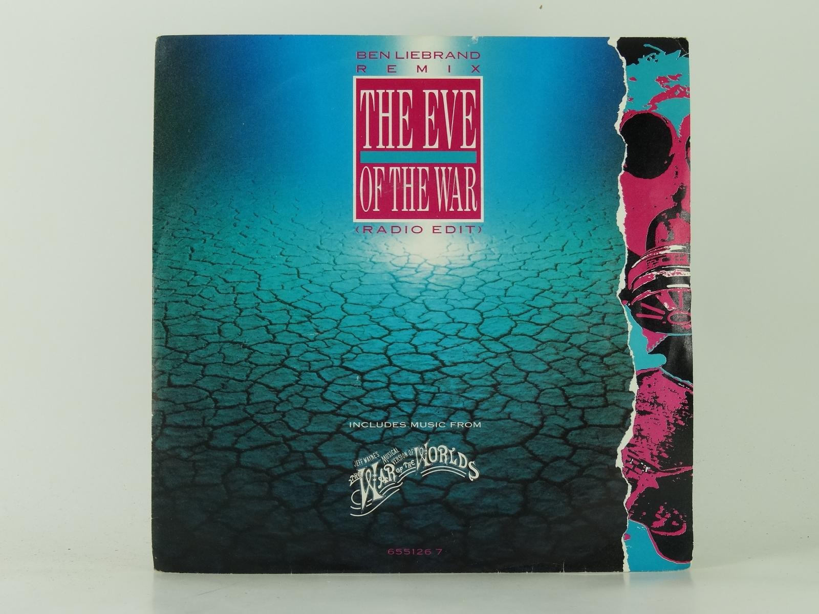 BEN LIEBRAND THE EVE OF THE WAR (61) 2 Track 7" Single plus Picture Sleeve CBS R