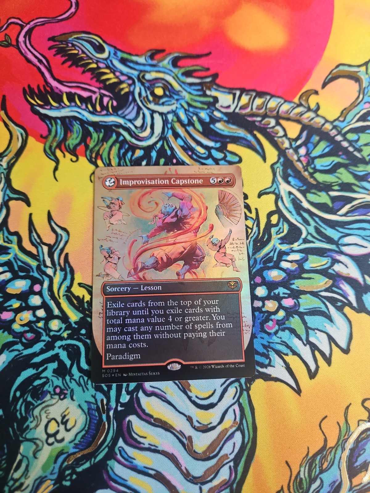 Improvvisazione Capstone (senza confini) Secrets of Strixhaven Foil