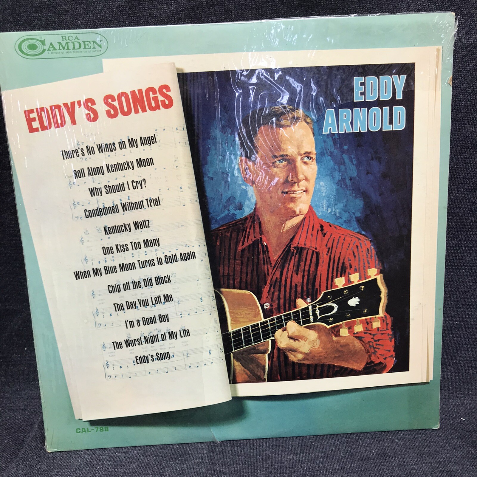 Eddie Arnold Eddy's Songs RCA Camden 798 lp vinyl record album  - Kentucky Waltz