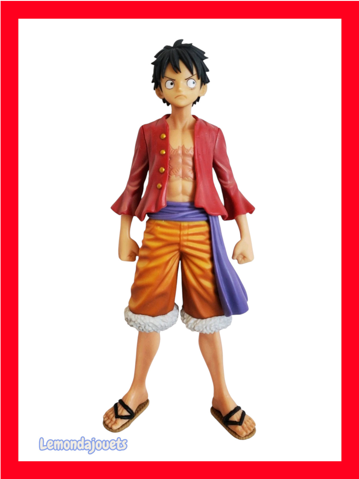 Statuetta One Piece Scimmia D. Rufy Banpresto DXF Grandline Uomo vol.24 16 cm