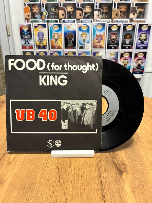 UB40 - Food For Thought / King (7“ Single / 45 Tours)