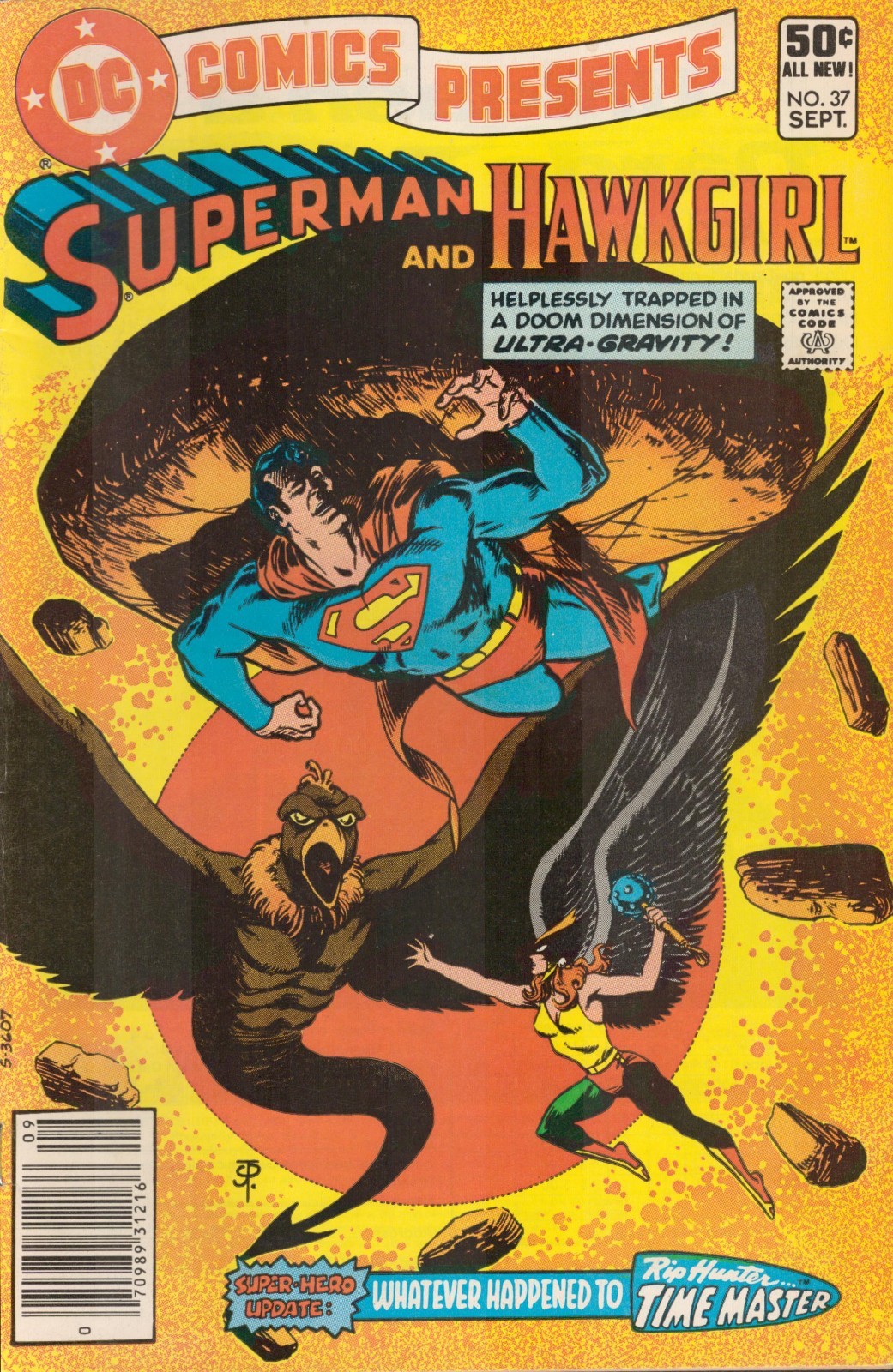 52740: DC COMICS DC COMICS PRESENTA SUPERMAN E HAWKGIRL #37 grado F