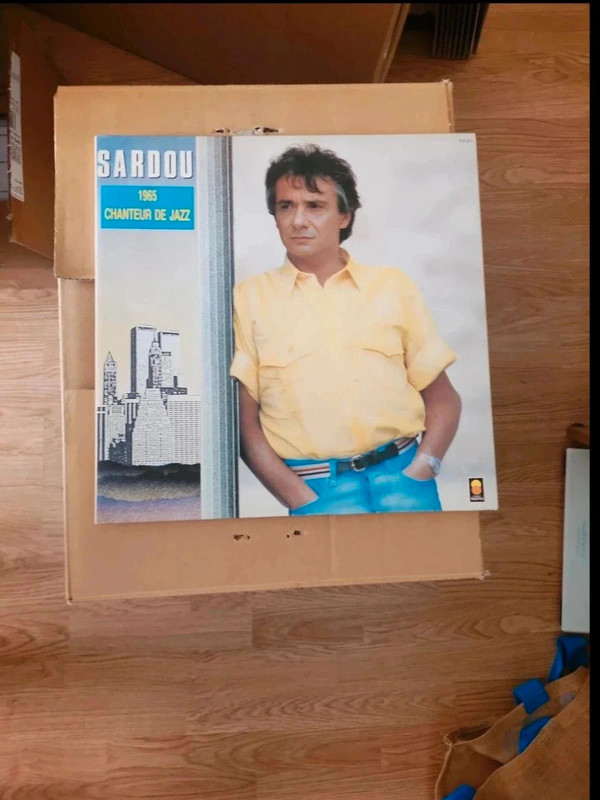 Vinyle sardou chanteur de jazz 1965