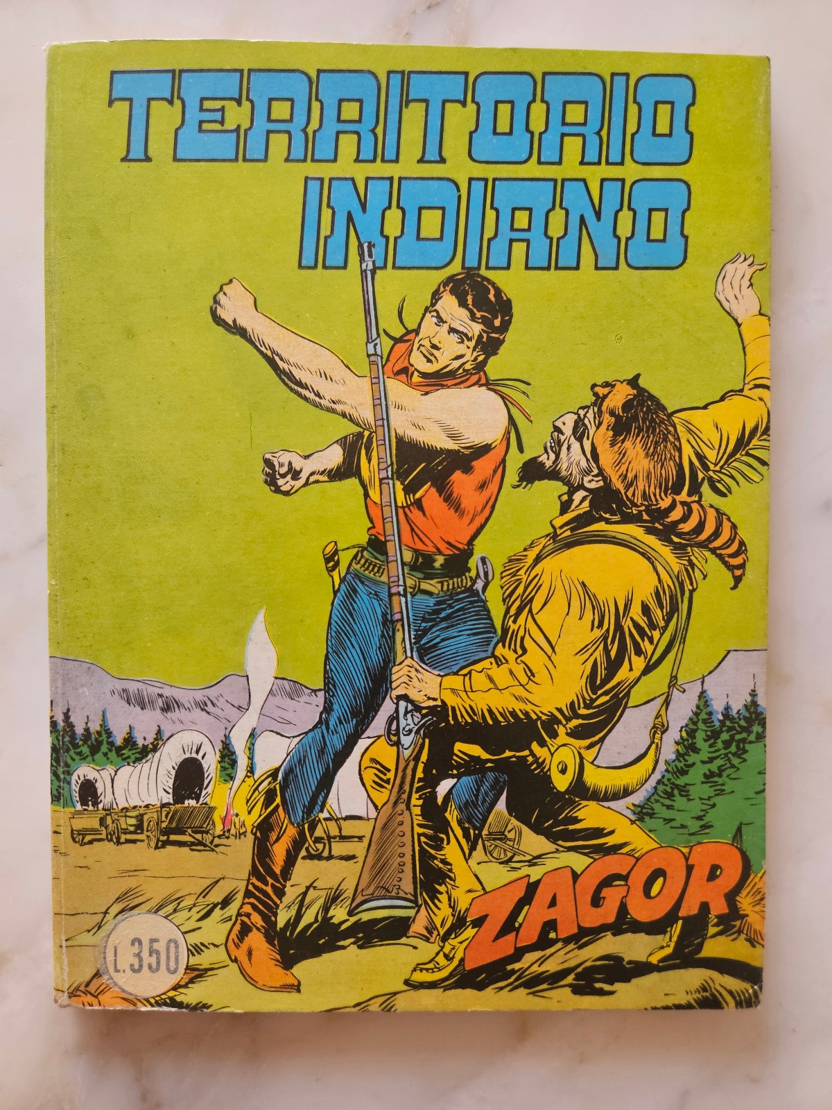 c6) ZAGOR scritta Rossa n.   19  da L. 350 - ed. Cepim 1971  - ottimo++