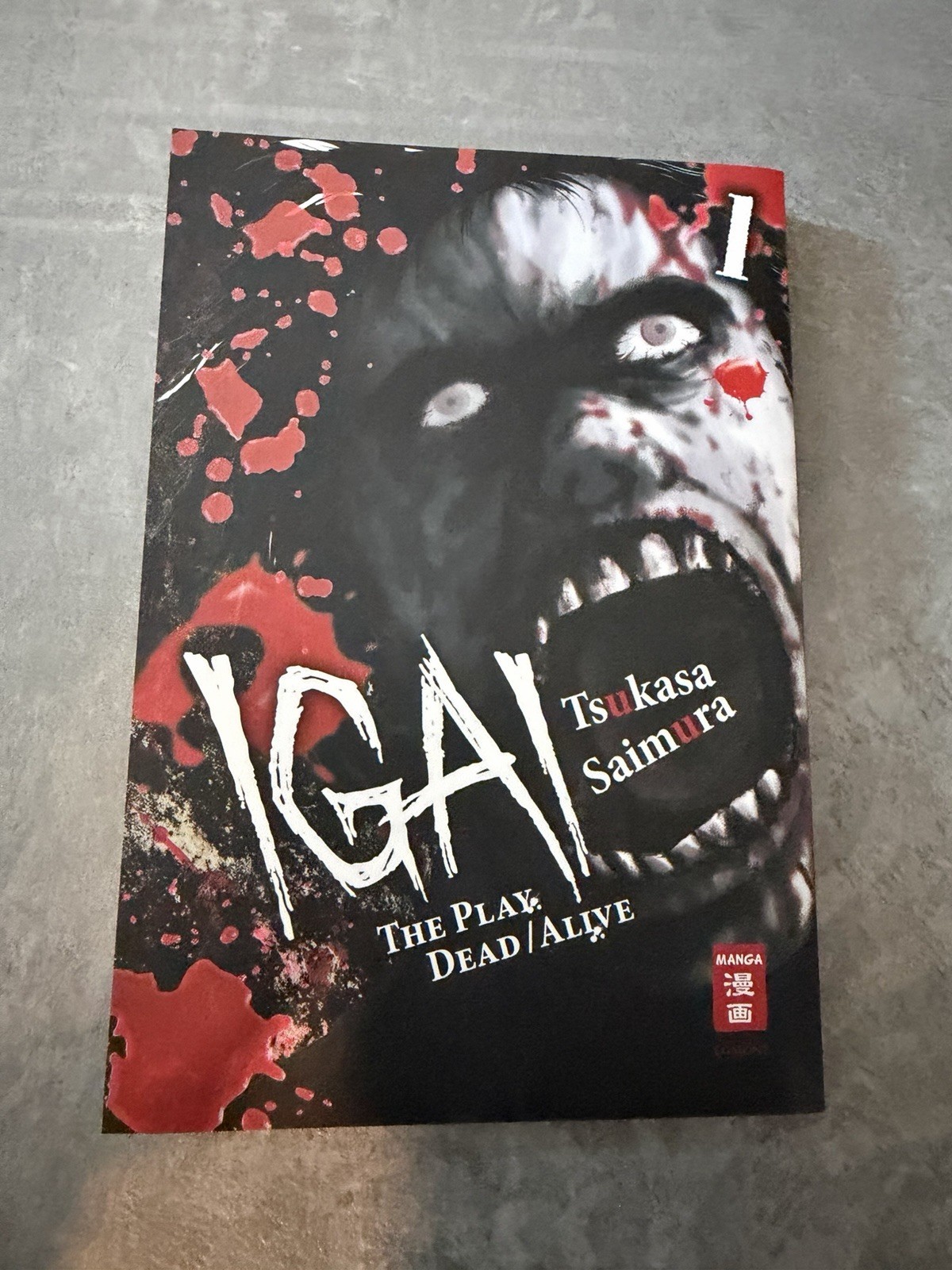 Igai The Play Dead/Alive Band 1 manga tedesco Egmont Tsukasa Saimura Horror