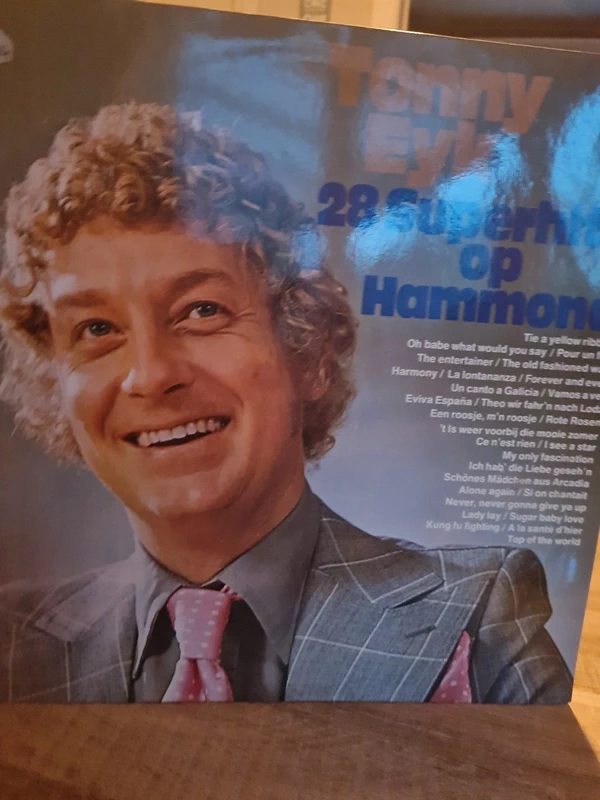 Vinyle chanteur néerlandais Tony Eyk