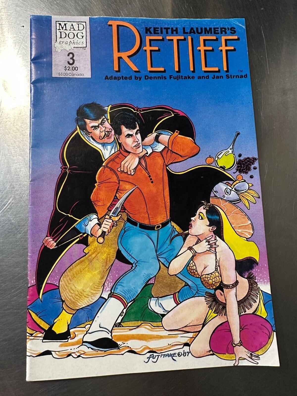 Keith Laumer's Relief 1987 Mad Dog Graphics Used Condition Comic Book