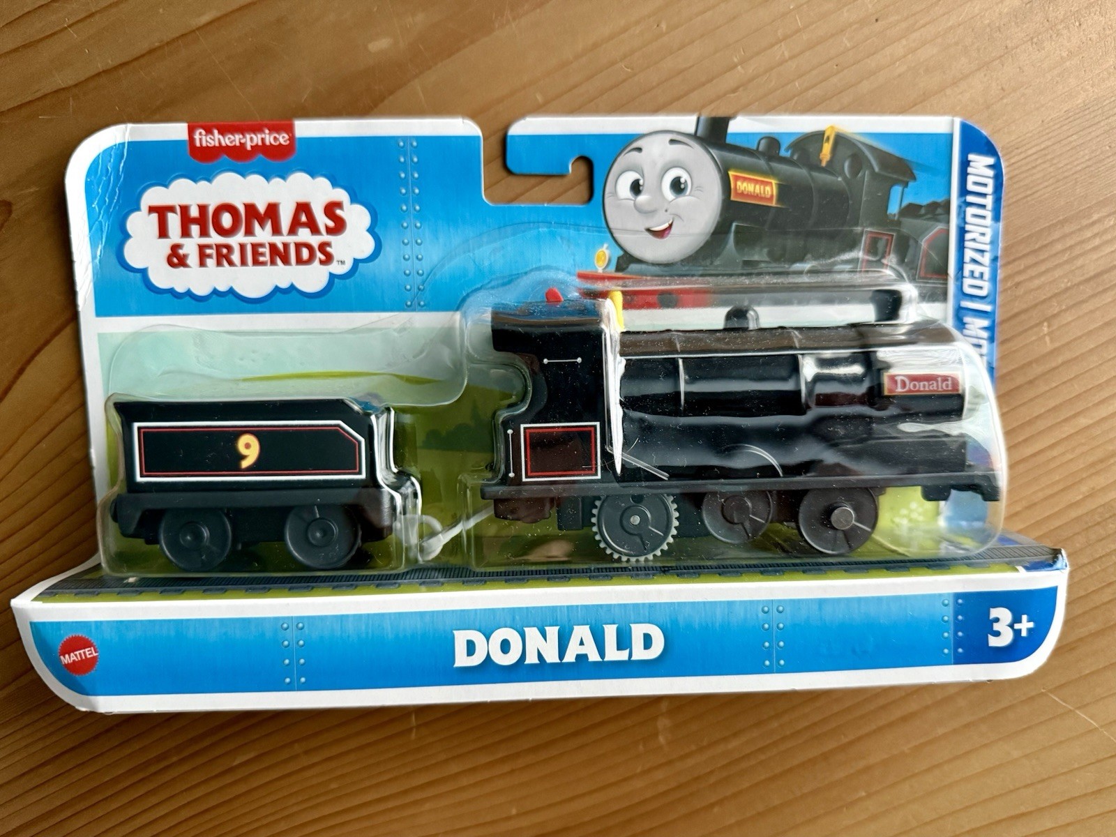 Trenino motorizzato Thomas & Friends tutti i motori Go Donald nuovo con scatola