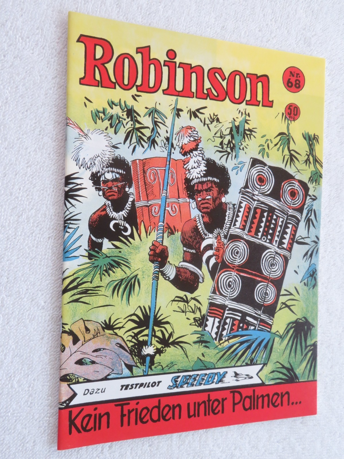 Hethke Editore / Roman Boutique - Robinson con pilota collaudatore Speedy n. 68 ottimo