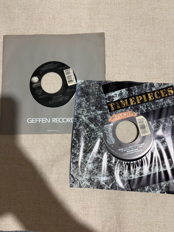 Scorpions & Madness Single 2x Schallplatte Vinyl 7“