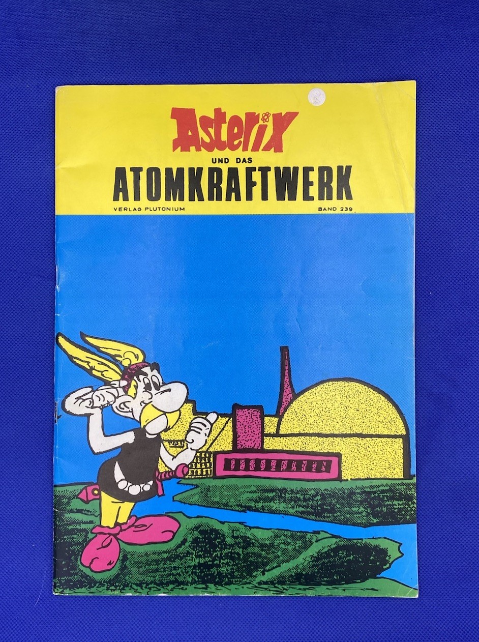 Asterix e centrale nucleare - variante molto rara (scarpe rosa) - Persiflage