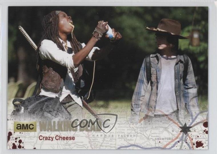 2016 Cryptozoic The Walking Dead stagione 4 parte 1 lamina argento 67/99 Michonne 3j2