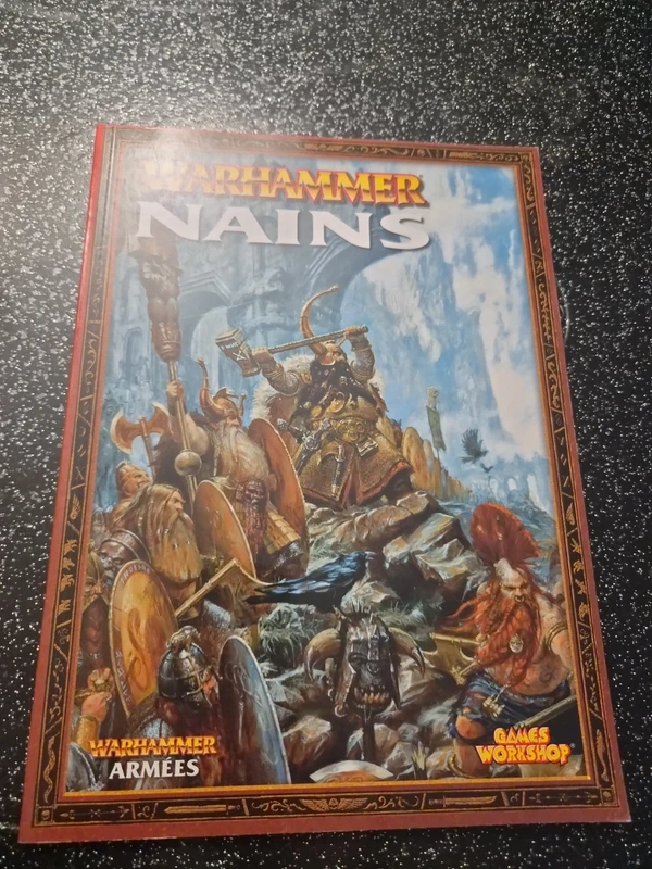 Warhammer Fantasy – Livre d’armée Nains