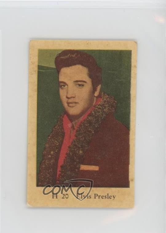 1961 Dutch Gum H Set Elvis Presley #H20 1ai1