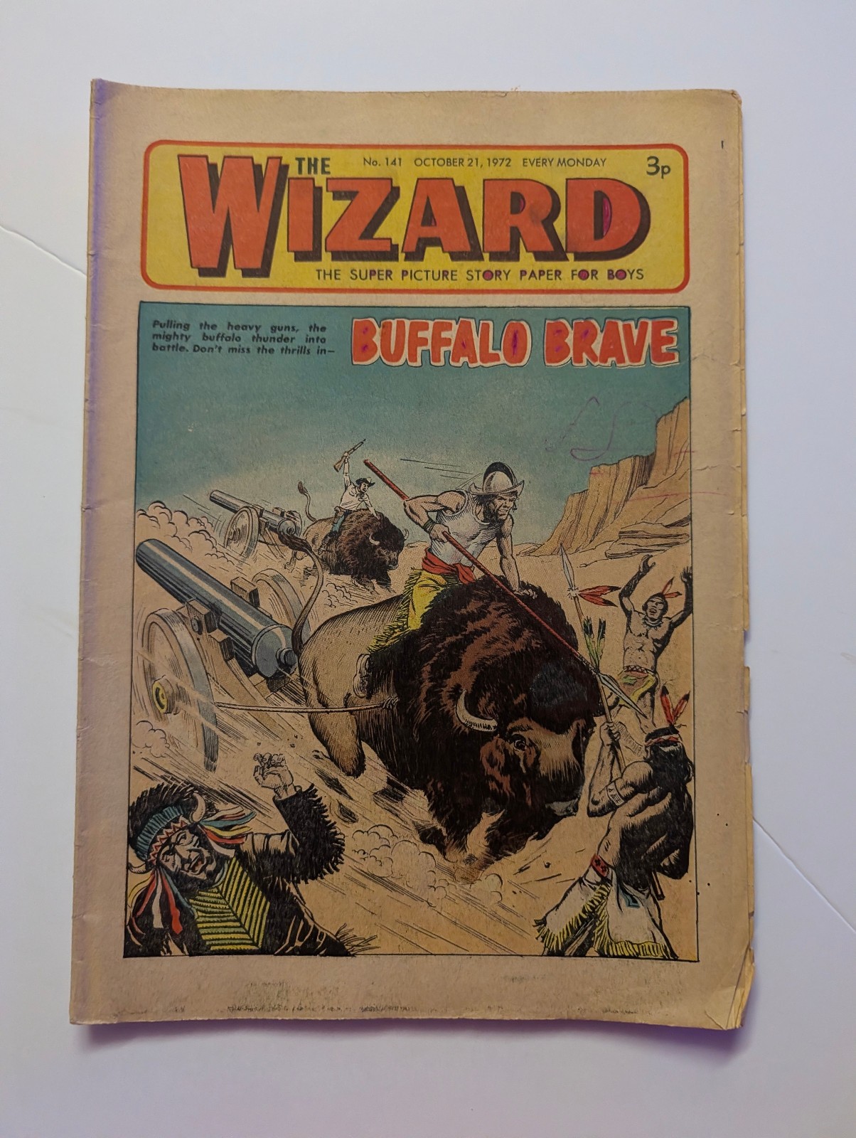Wizard Comic No 141, October 21st 1972.