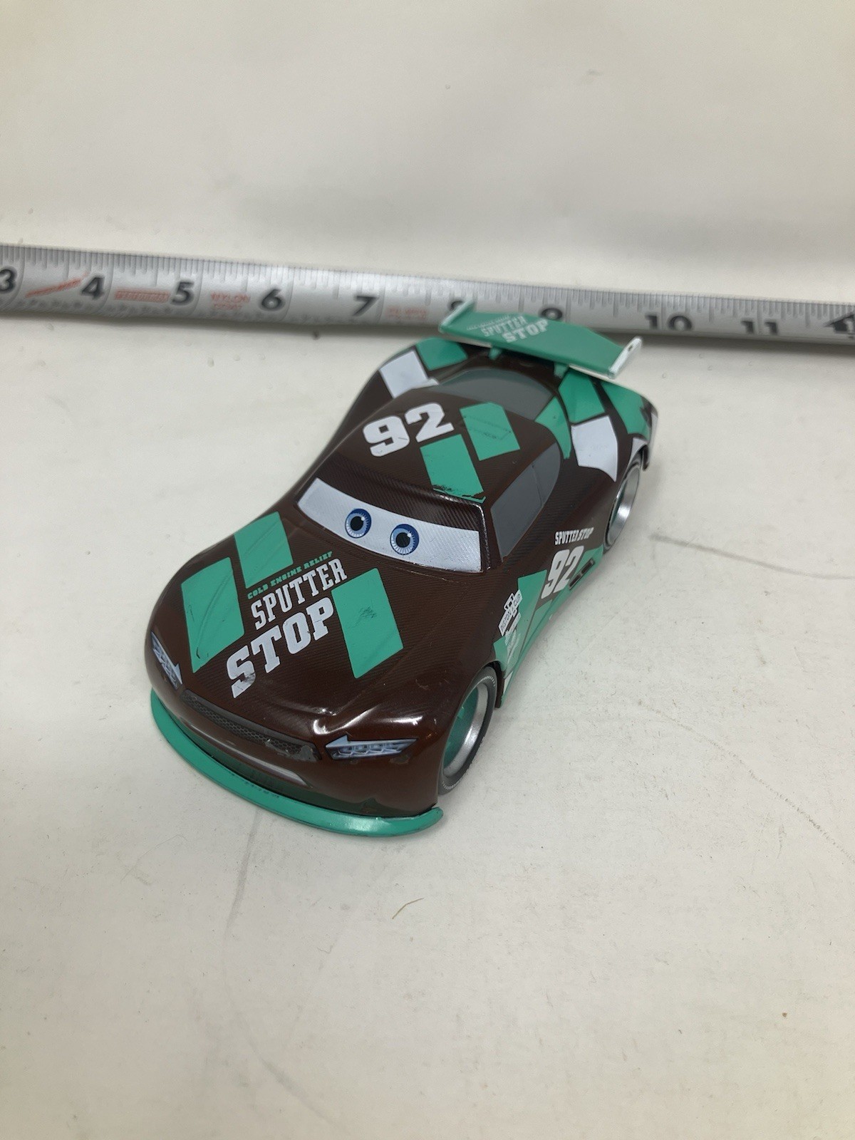 Disney Pixar Cars 3. SHELON SHIFTER.#92 Pull N Go Sputter Stop