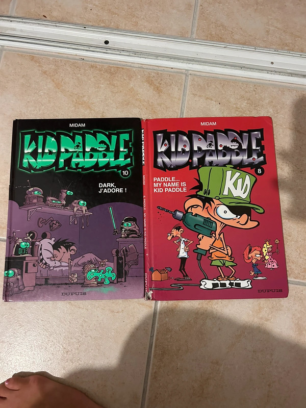 Lot bande dessinée kid paddle