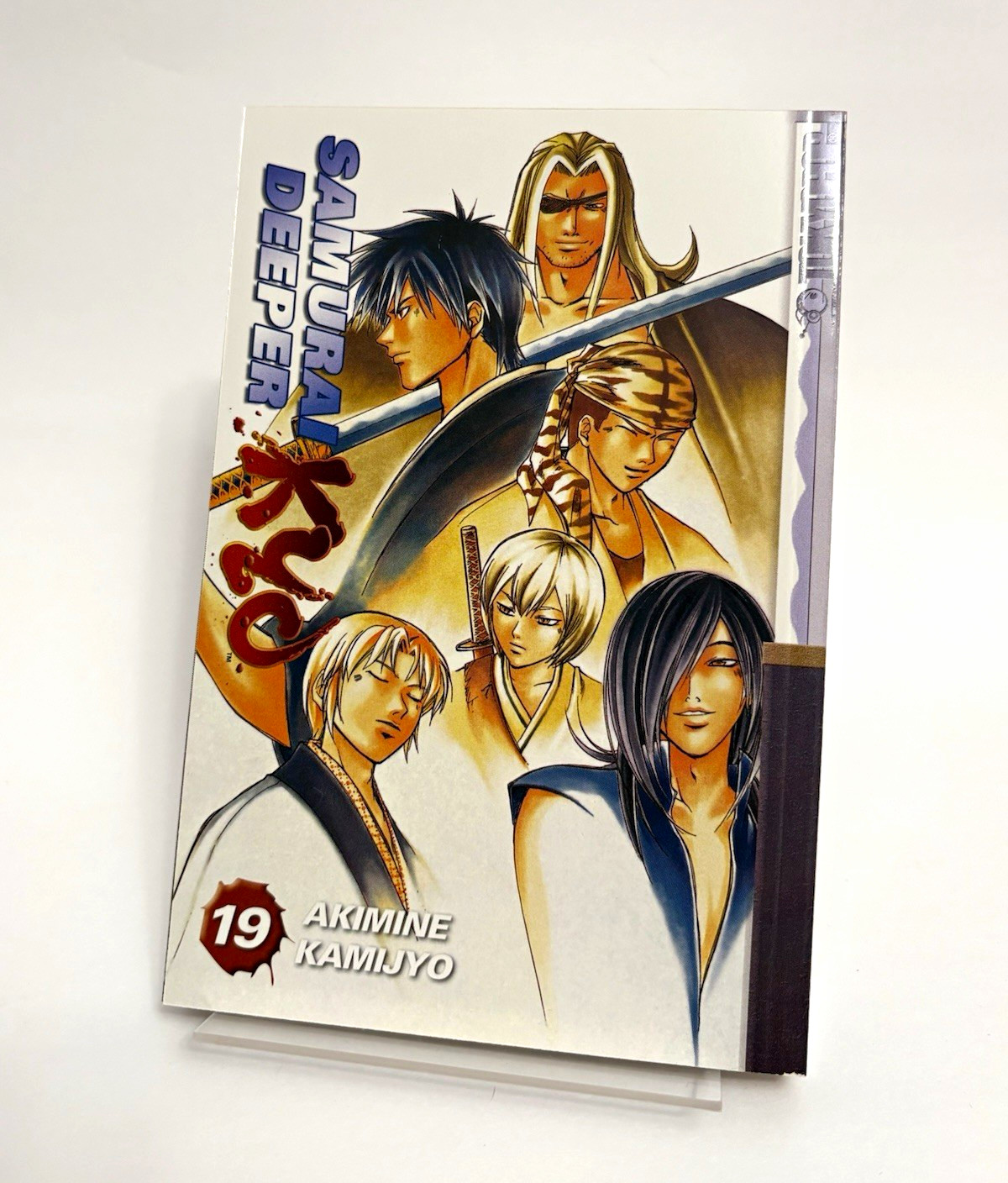 Samurai Deeper Kyo Vol. 19 Manga Akimine Kamijyo Tokyopop inglese